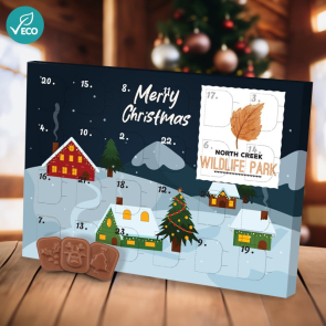 A5 Advent Calendar - Milk Chocolate - 41% Cocoa