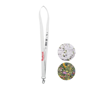 20mm Seeded Paper Lanyard.